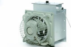 duct heater with fan